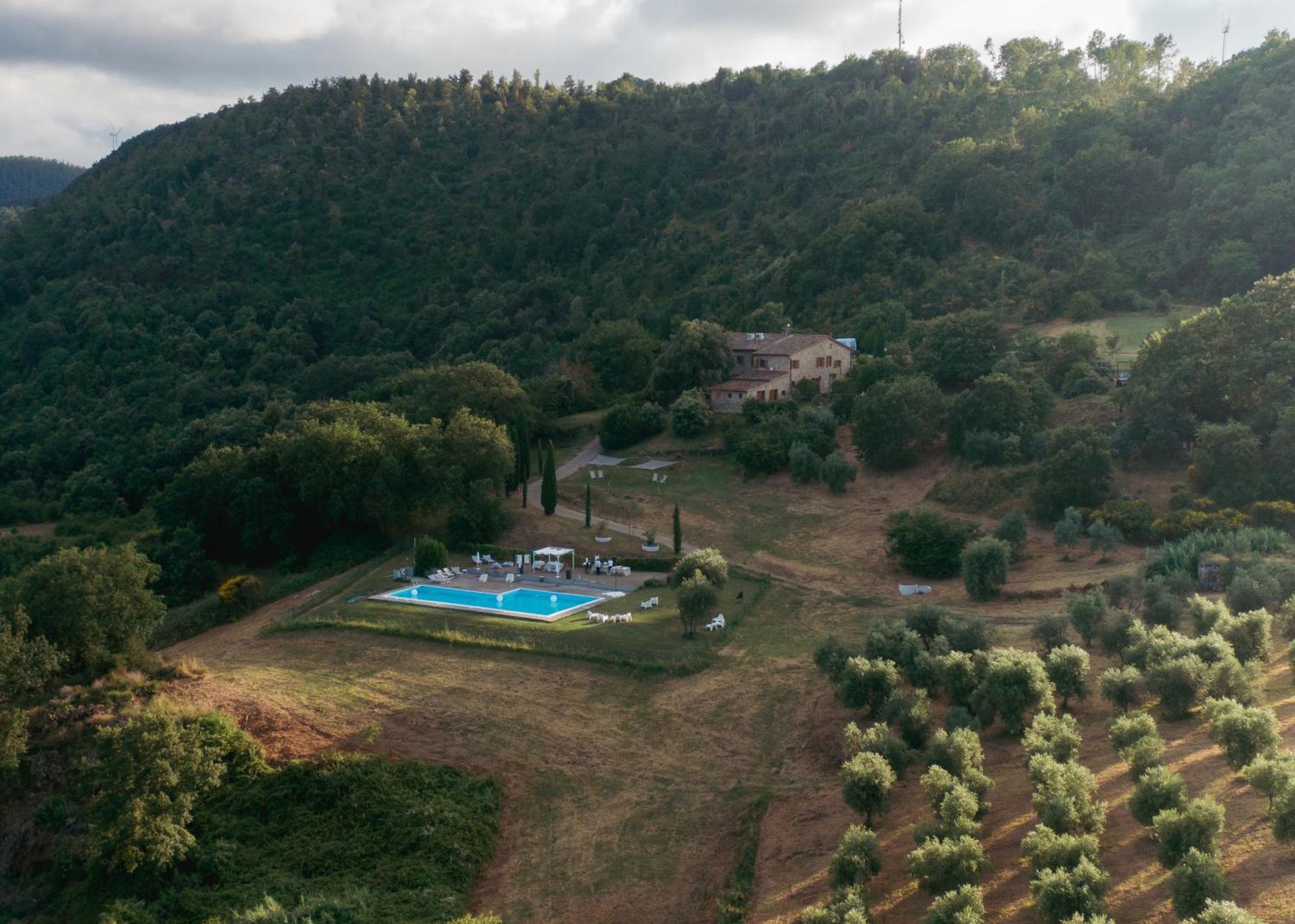 Agriturismo Le Valli คาสเชียนา แตร์เม ภายนอก รูปภาพ