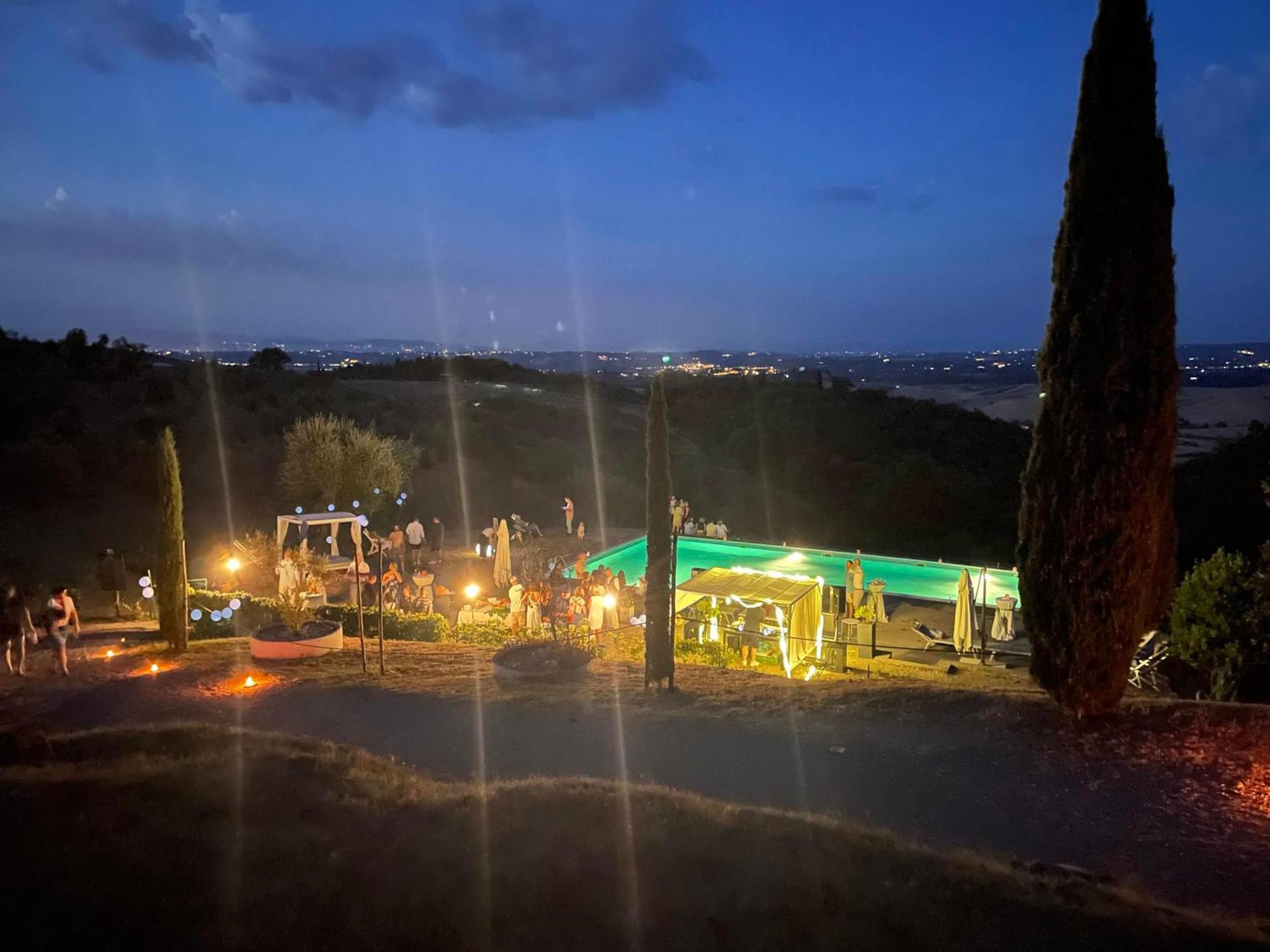 Agriturismo Le Valli คาสเชียนา แตร์เม ภายนอก รูปภาพ